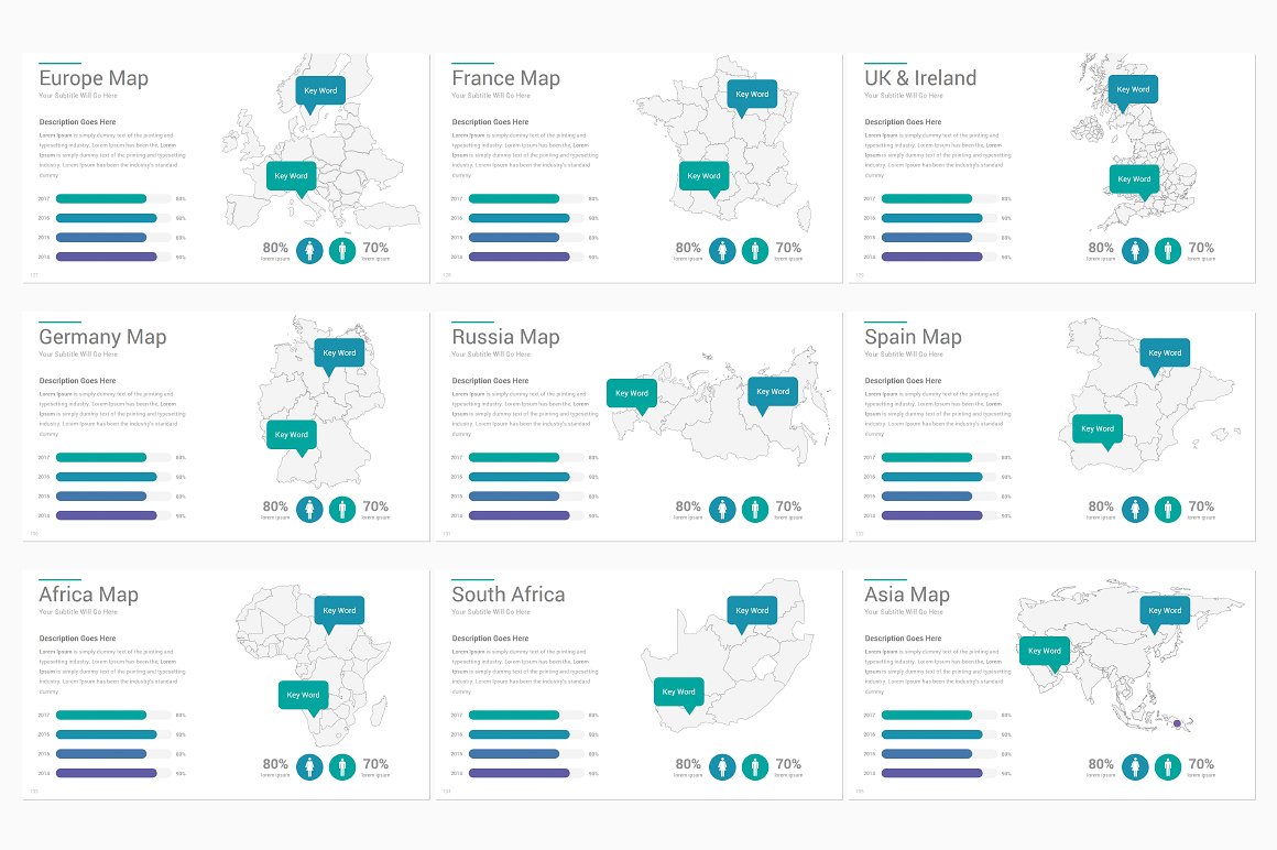 专业创意的科研PowerPoint模板下载插图(17)