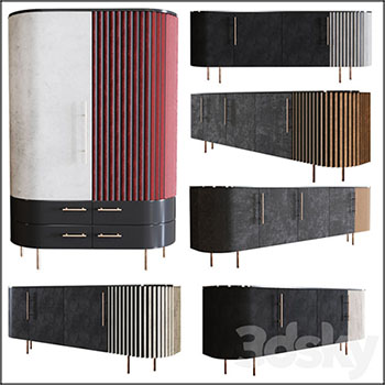 衣柜抽屉柜素材之家精选3D模型