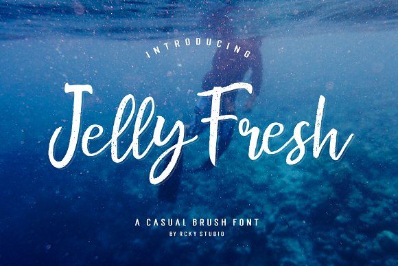 Jelly Fresh Font素材之家精选英文字体