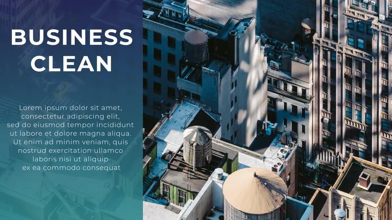 创意文本动画和平滑幻灯片素材库精选AE模板