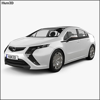 欧宝汽车Ampera 2011 素材之家精选3D模型