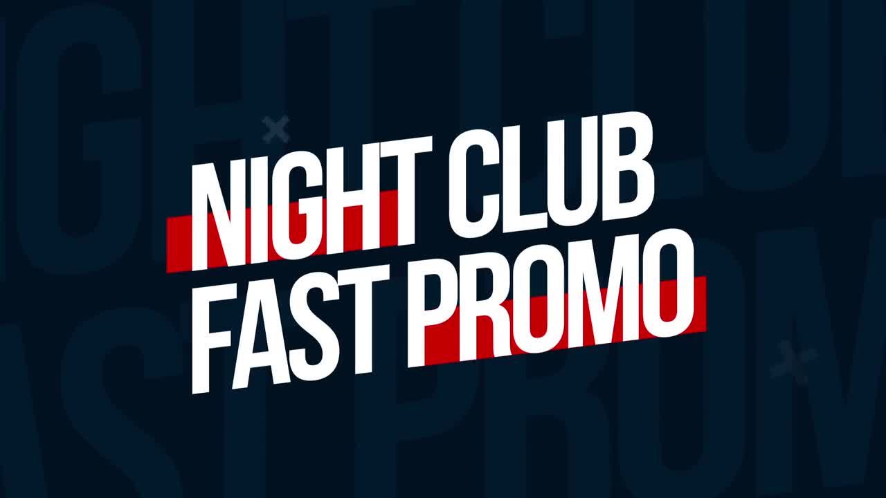 夜总会快速动画素材库精选AE模板