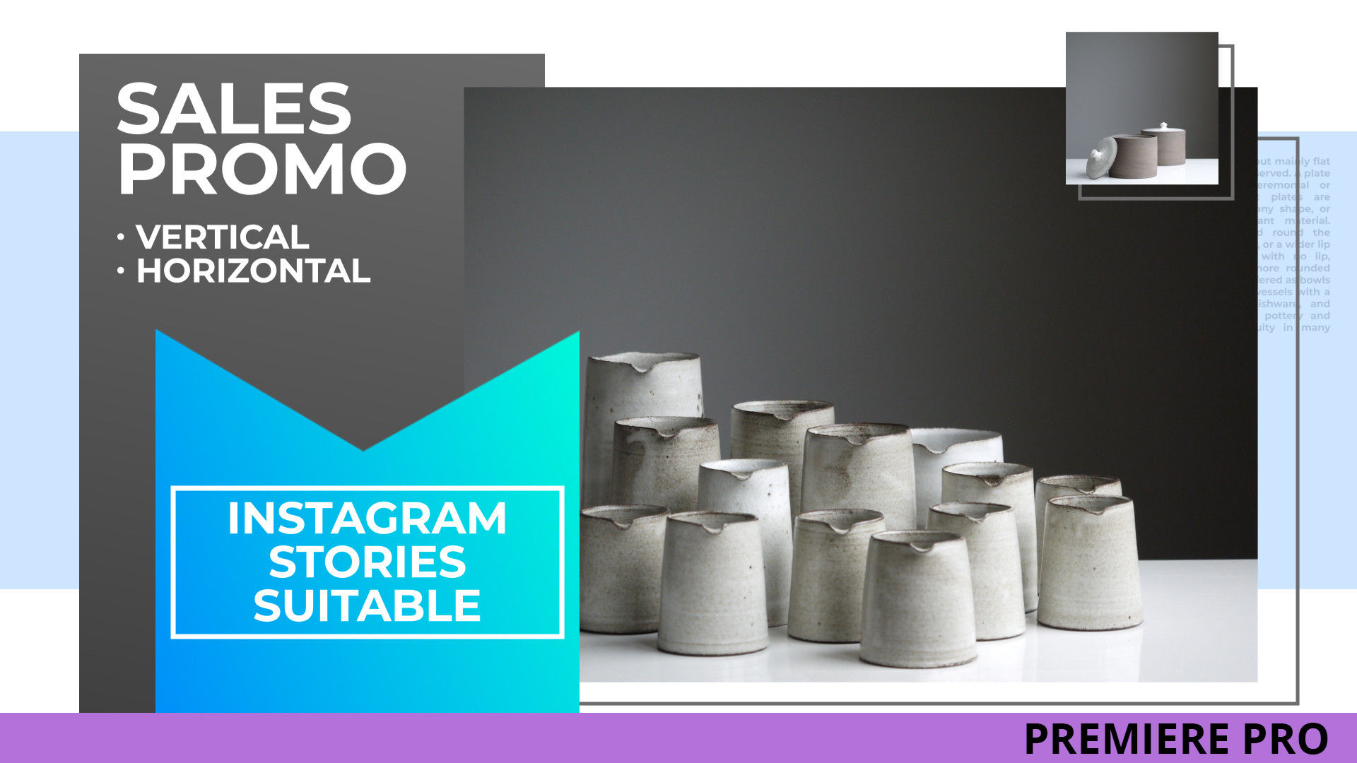 促销促销产品为主素材库精选pr模板