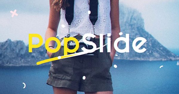 Pop流行风格动感开场视频素材库精选AE模板 PopSlide