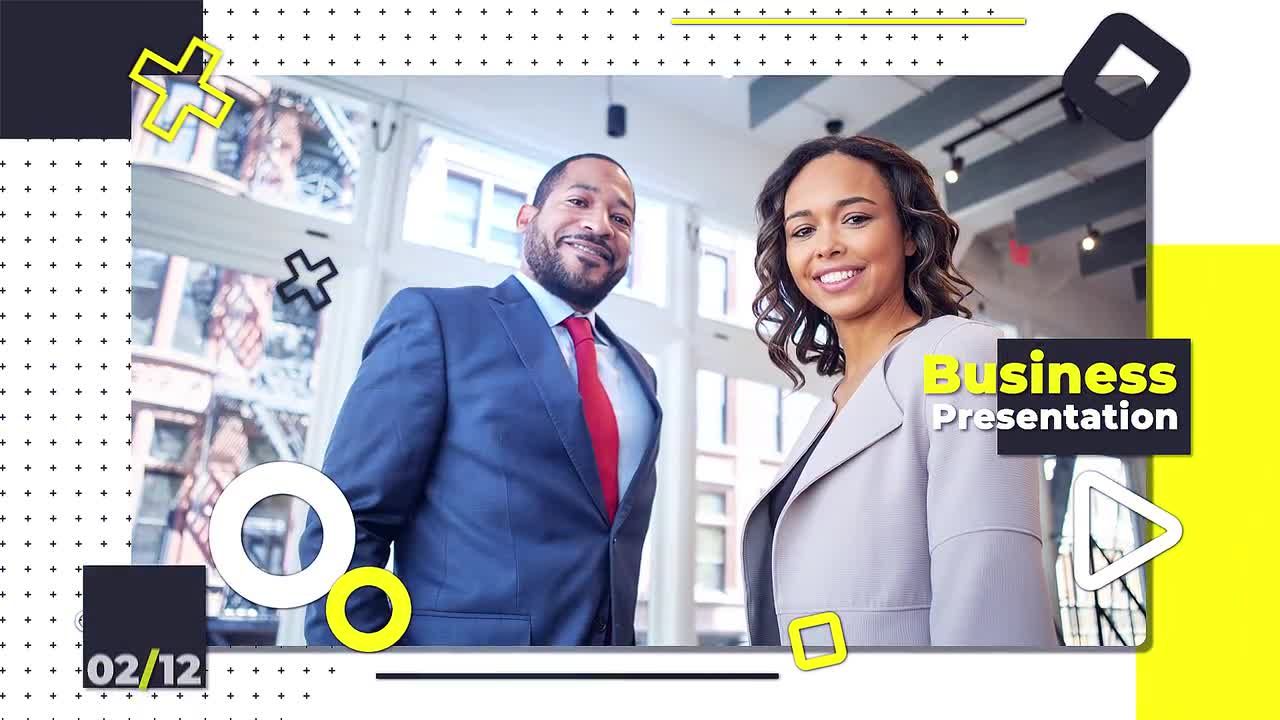 超现代的企业幻灯片素材库精选AE模板