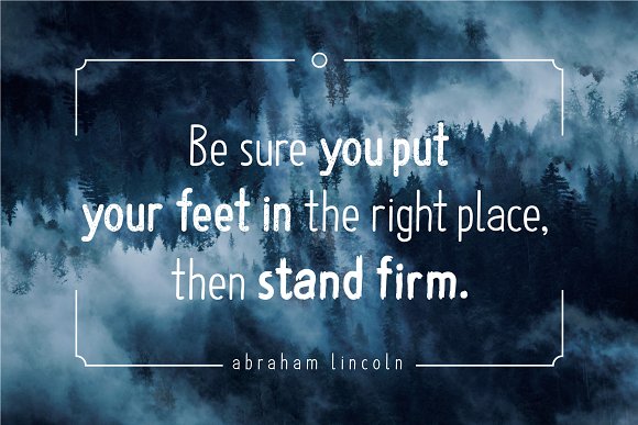 Upright font family插图4