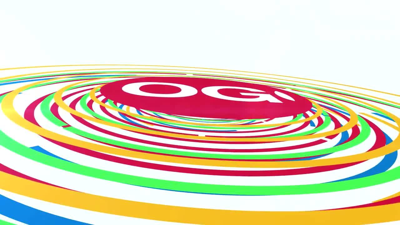 糖果真棒效果动态徽标素材库精选AE模板