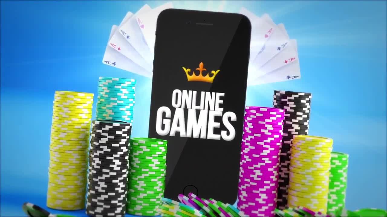 多功能的iPhone扑克徽标显示素材库精选AE模板