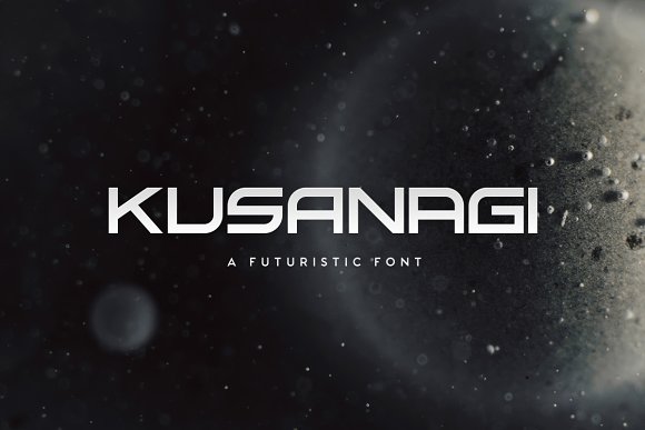 Kusanagi Typeface插图