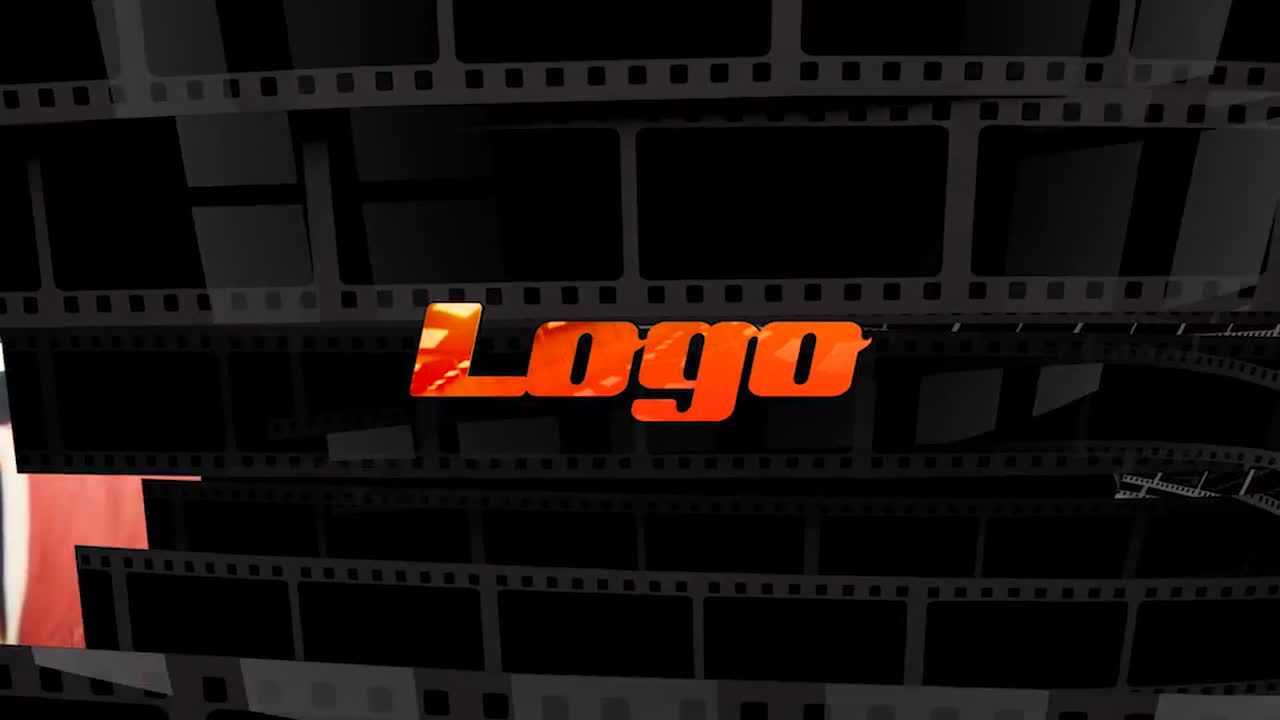 电影条纹过渡效果素材库精选pr模板