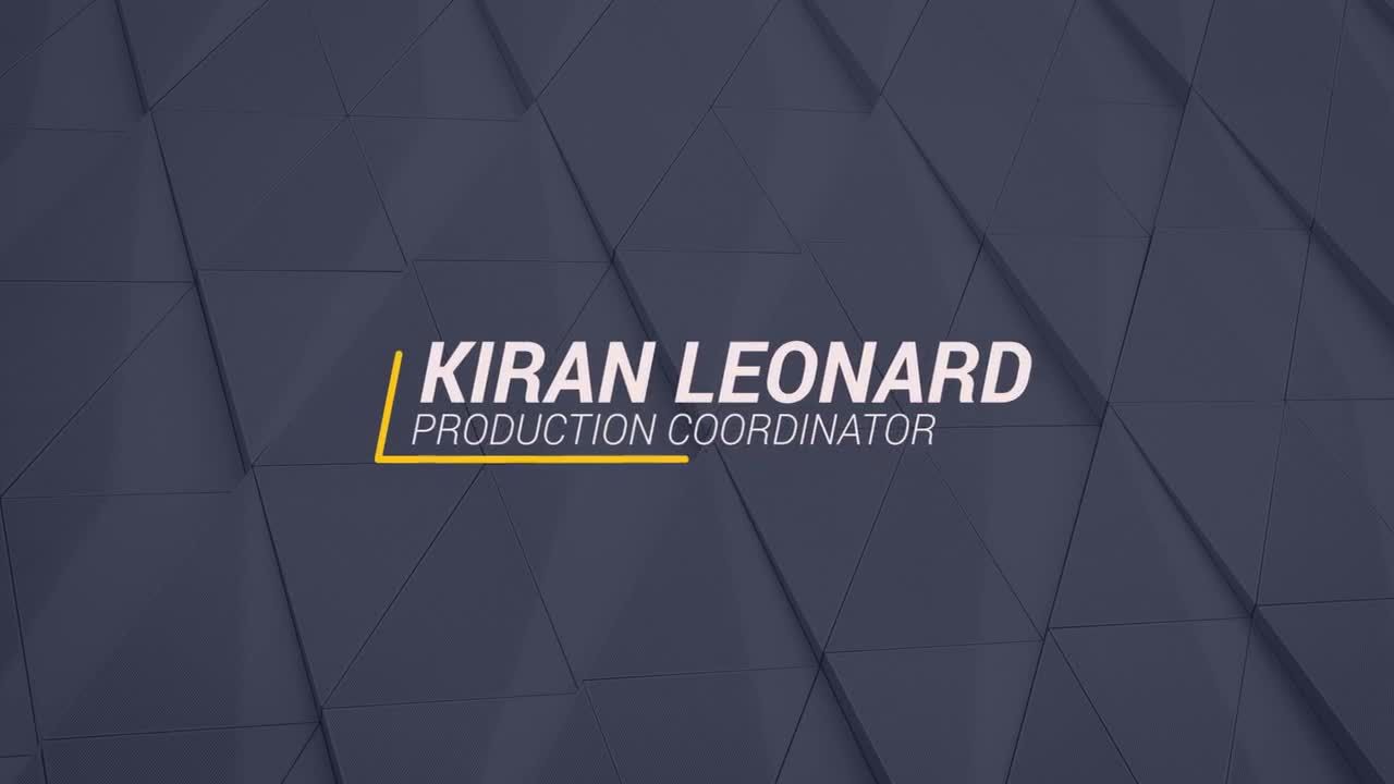 流畅的企业商务全屏标题或下三分之一文字标题动画素材库精选AE模板