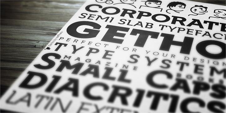 Getho font插图3