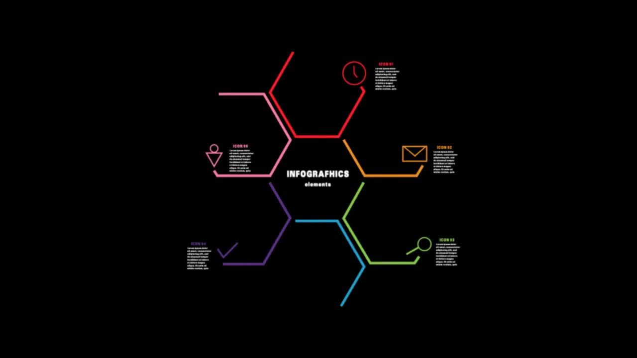 5个信息图表包素材库精选AE模板