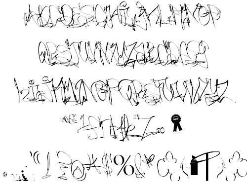 best of merit 9 -URBAN HOOK-UPZ font插图1