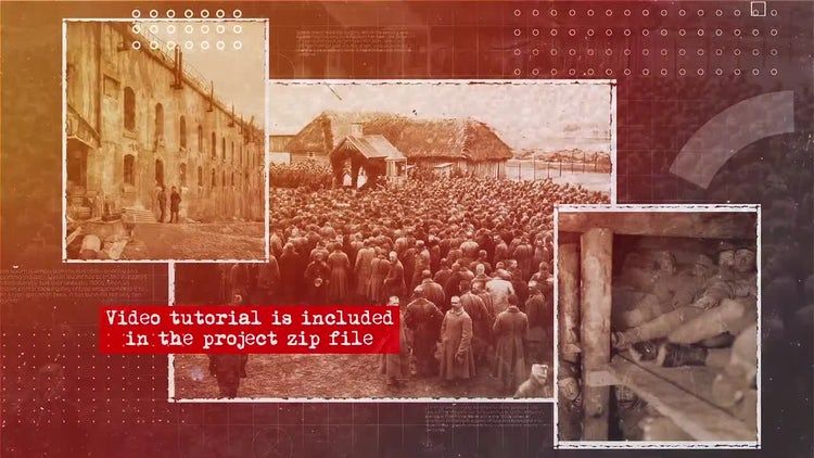 电影纪录片素材库精选AE模板