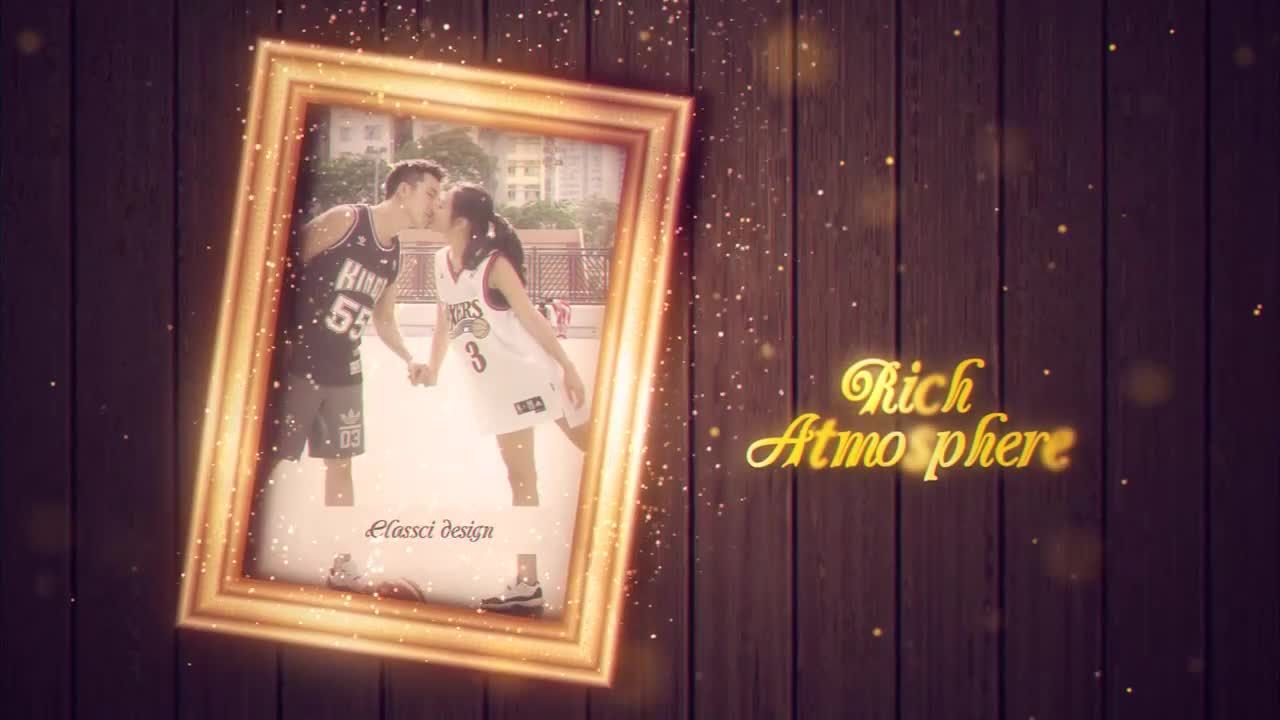 婚礼周年纪念时刻动画素材库精选AE模板