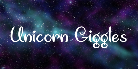 Unicorn Giggles Font素材之家精选英文字体