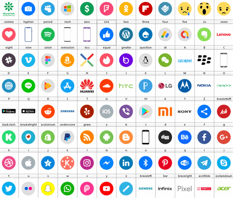 Smartphone Color Pro font素材之家精选英文字体