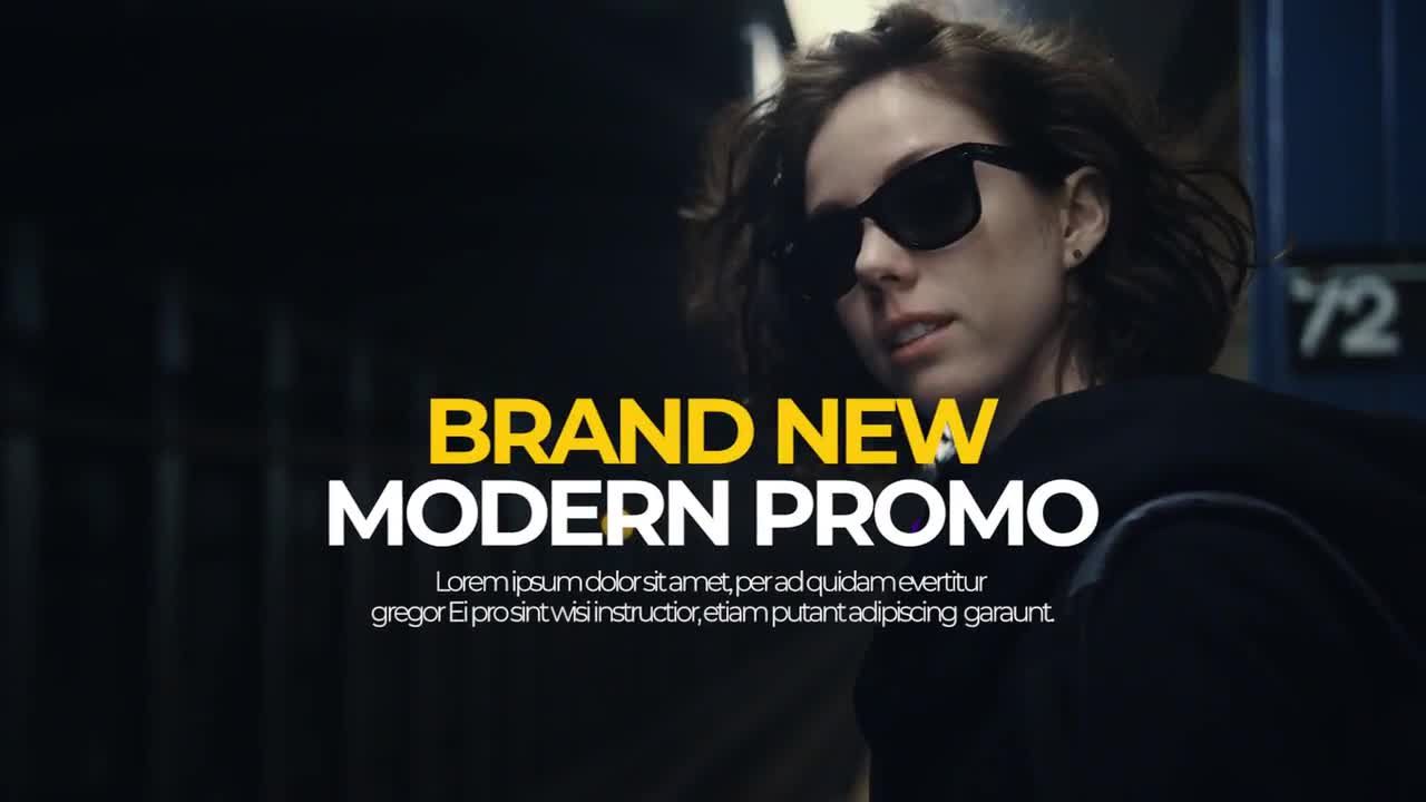 外观精美的现代幻灯片素材库精选pr模板