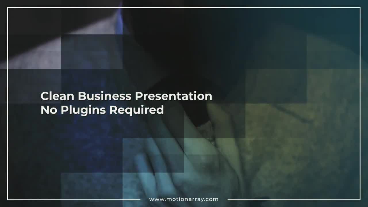 干净简约的专业设计业务展示Pr模板