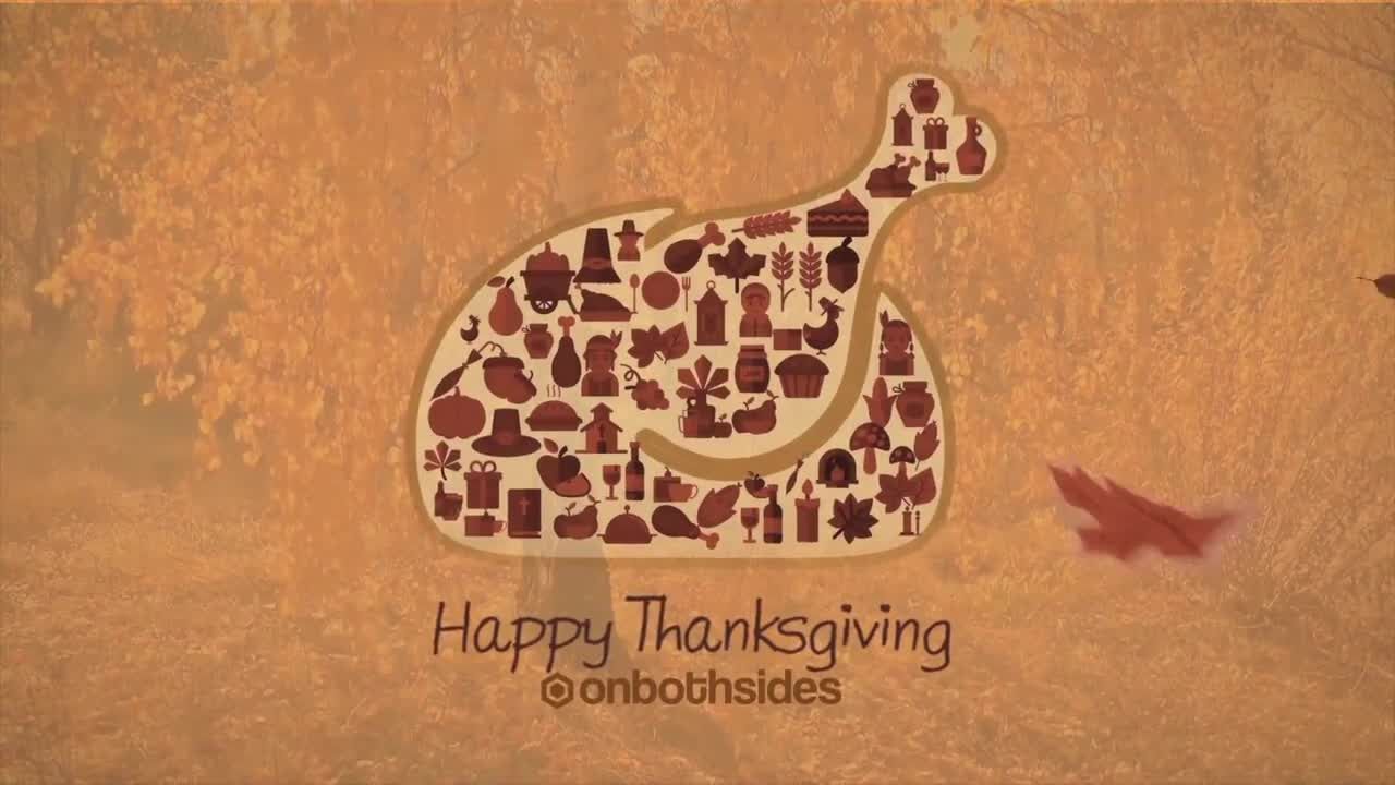 感恩节动态拼接特效片头素材库精选AE模板