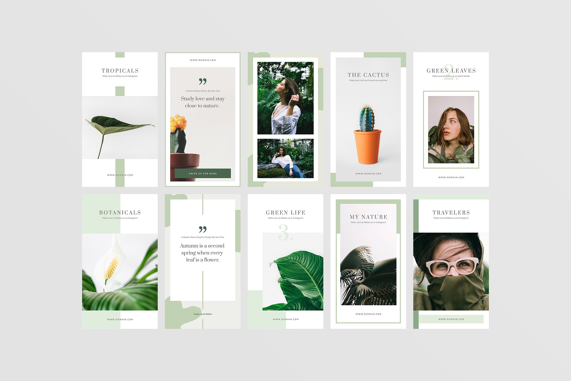 新媒体文章贴图模板素材库精选 Stockholm Instagram Stories插图(8)