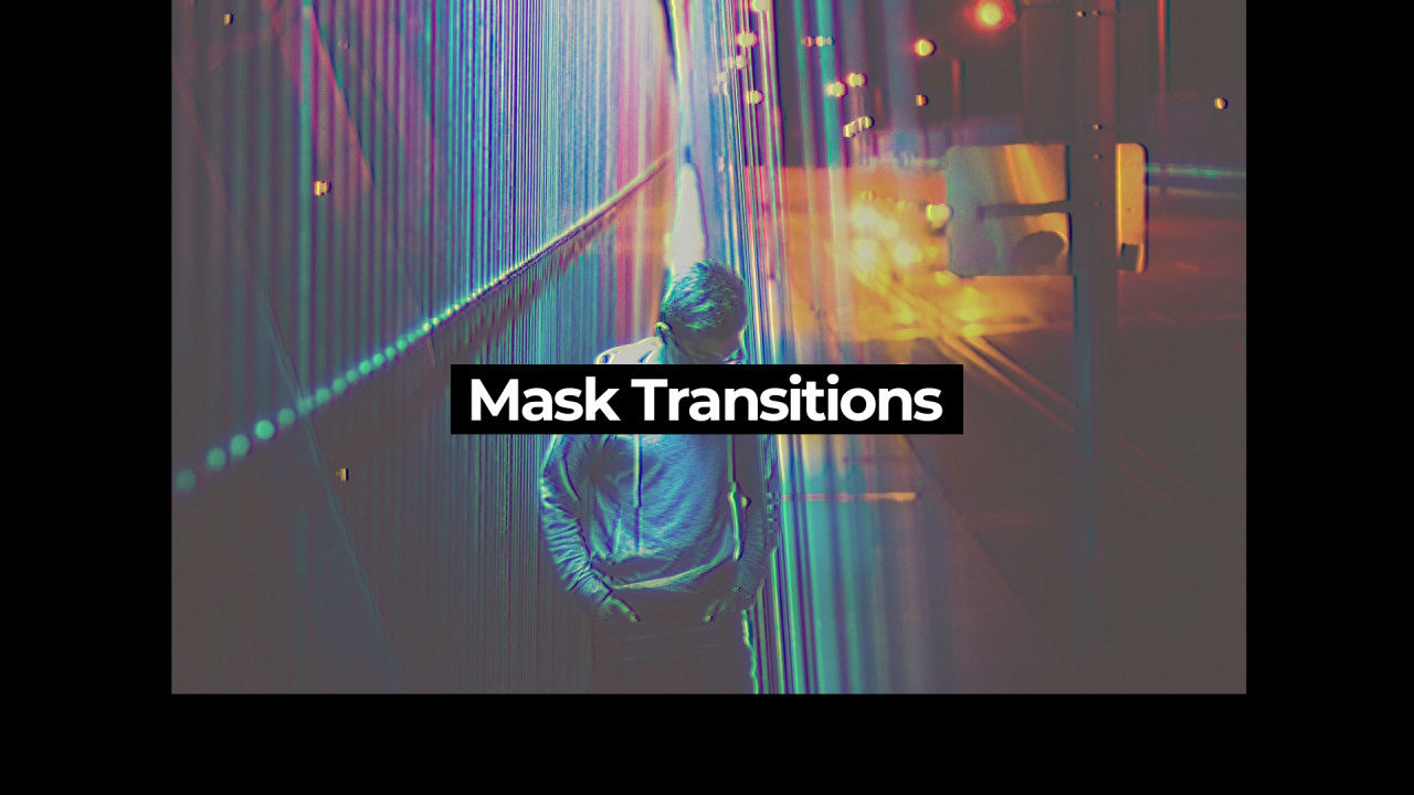 6个时尚动感蒙版过渡效果素材库精选PR模板