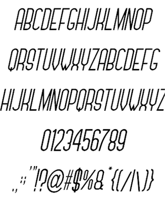 Underestimate font插图1