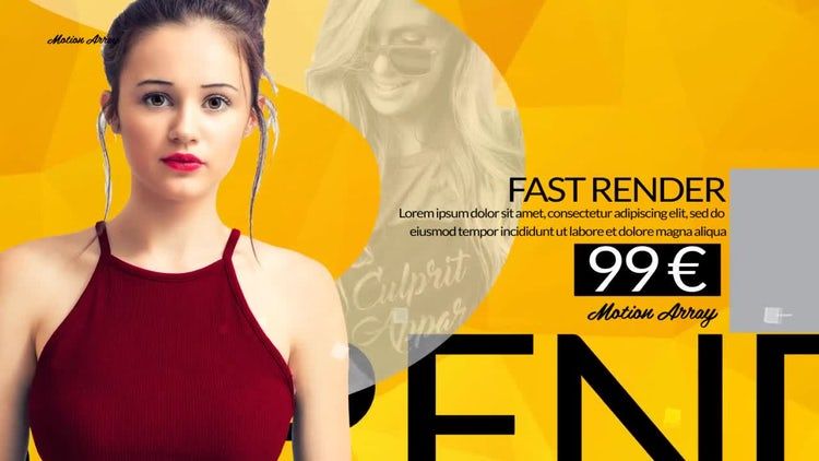 精美的活动促销素材库精选AE模板