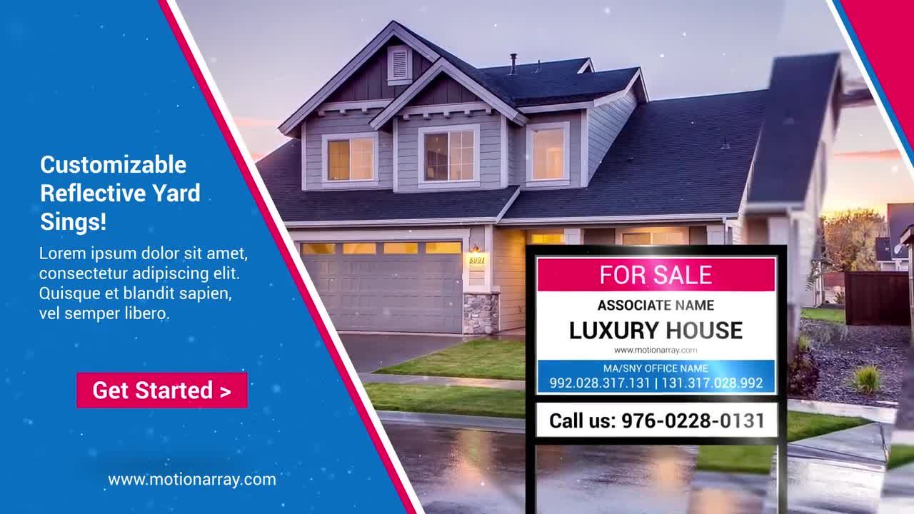 房地产楼盘宣传介绍视频素材库精选AE模板