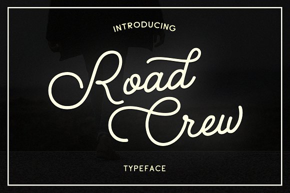 Road Crew Font素材之家精选英文字体