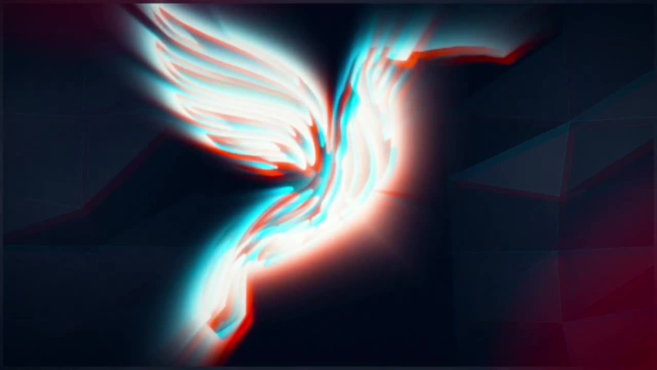 创意的动画笔触LOGO展示素材库精选AE模板