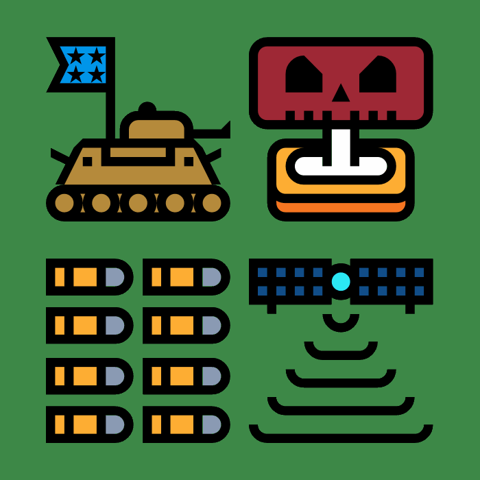 Militaricons font插图2