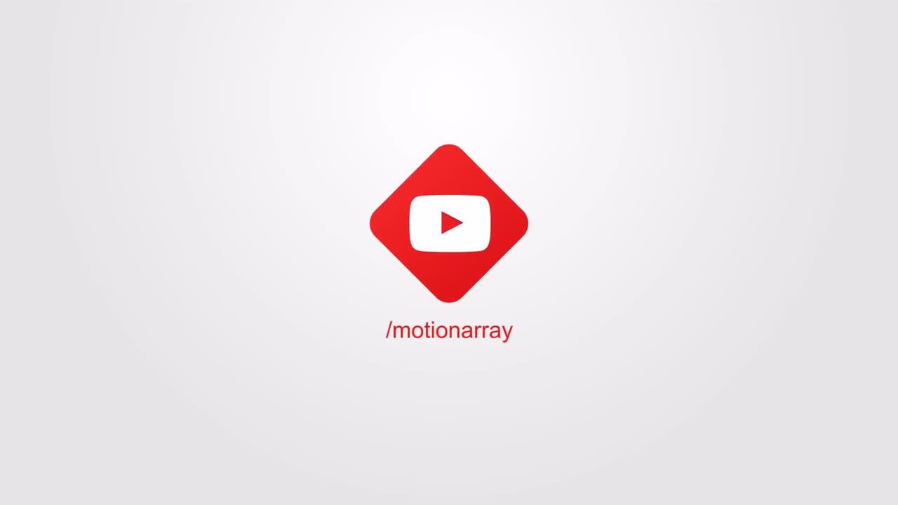 干净时尚的社交媒体logo展示素材库推荐PR模板