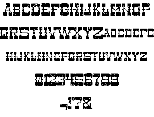 Soiled Doves font插图1