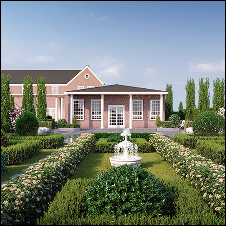 15种树篱花园围栏和观赏/装饰景观植物素材之家精选3D模型