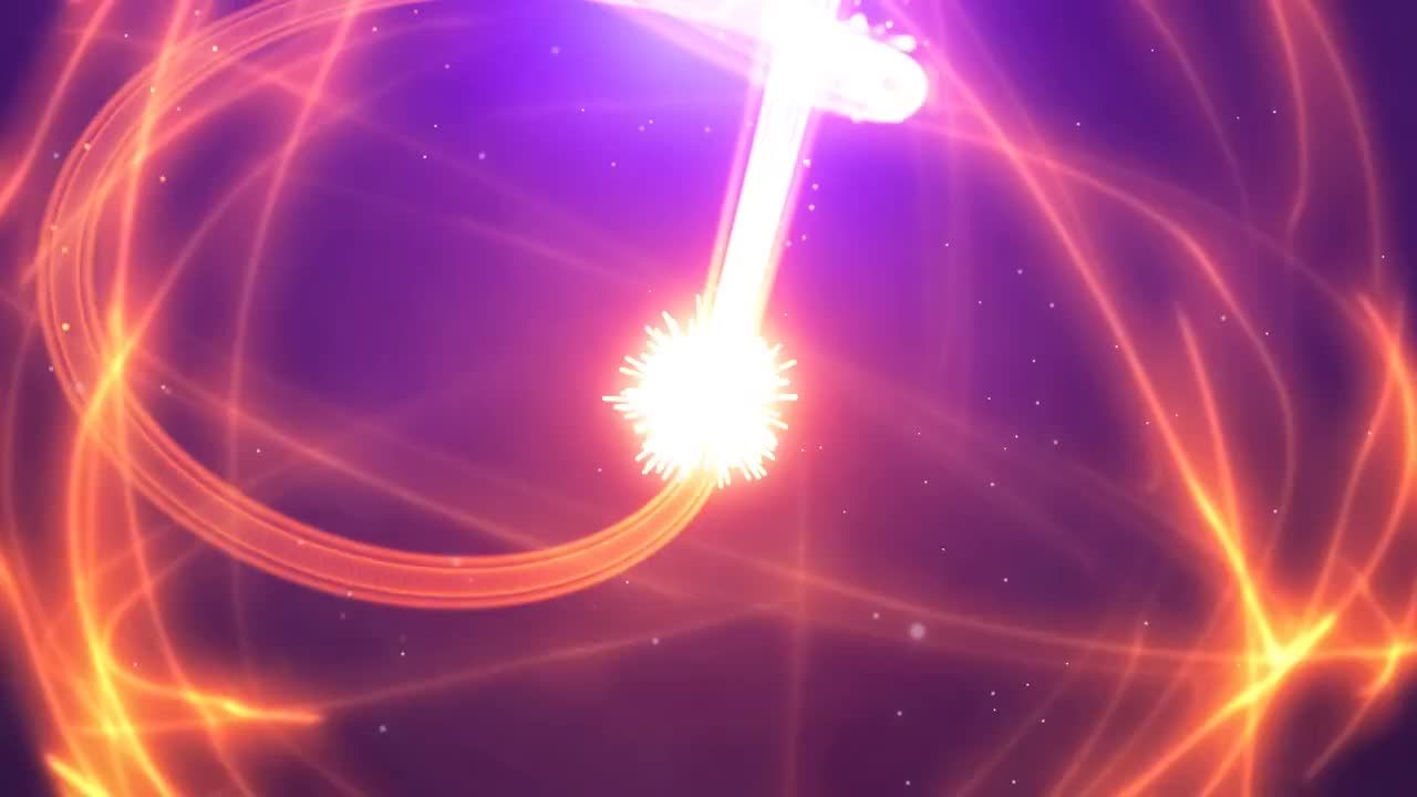 明亮时尚优雅的粒子徽标素材库精选AE模板