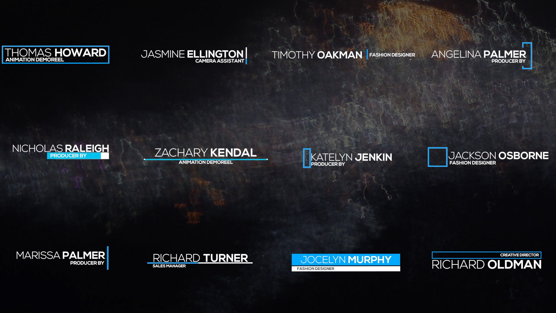 极简主义的标题下三分之一素材库推荐PR模板