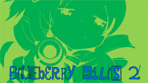 Blueberry Hills 2 font素材之家精选英文字体