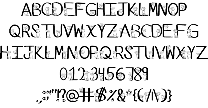 Ks Australian Shepherd font插图3