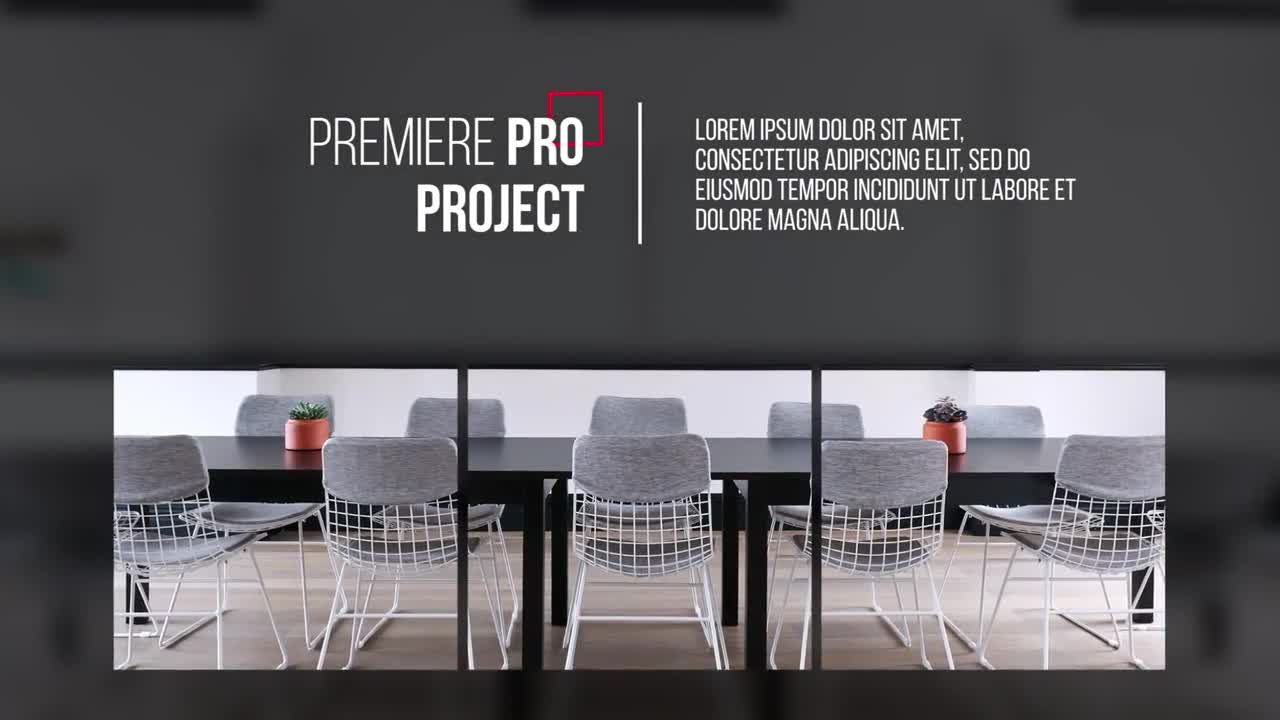 时尚流畅的开启者商业演示素材库精选pr模板