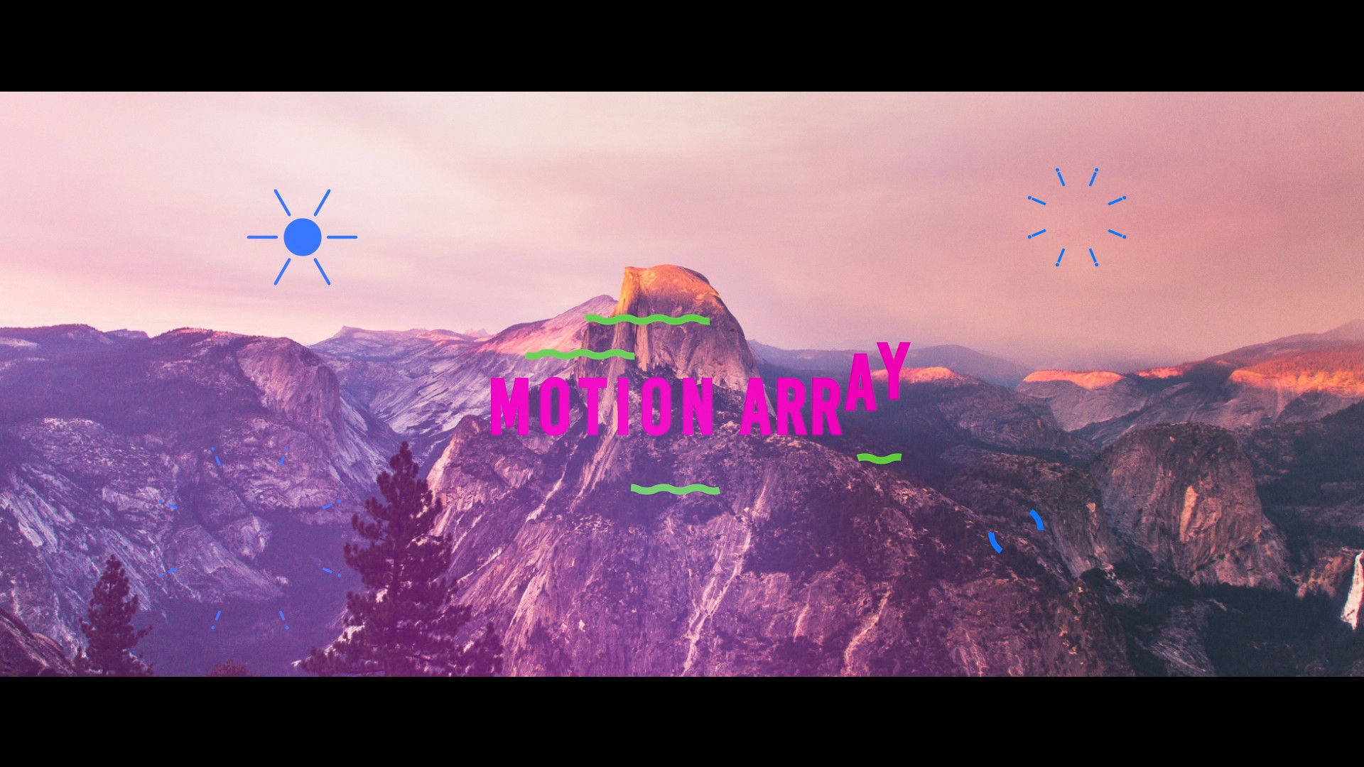 明亮和充满活力的广告文本动画素材库精选AE模板