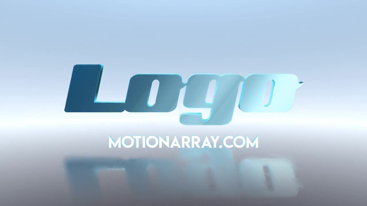 动态动画3D徽标显示素材库精选AE模板