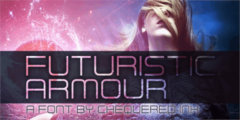 Futuristic Armour font素材之家精选英文字体