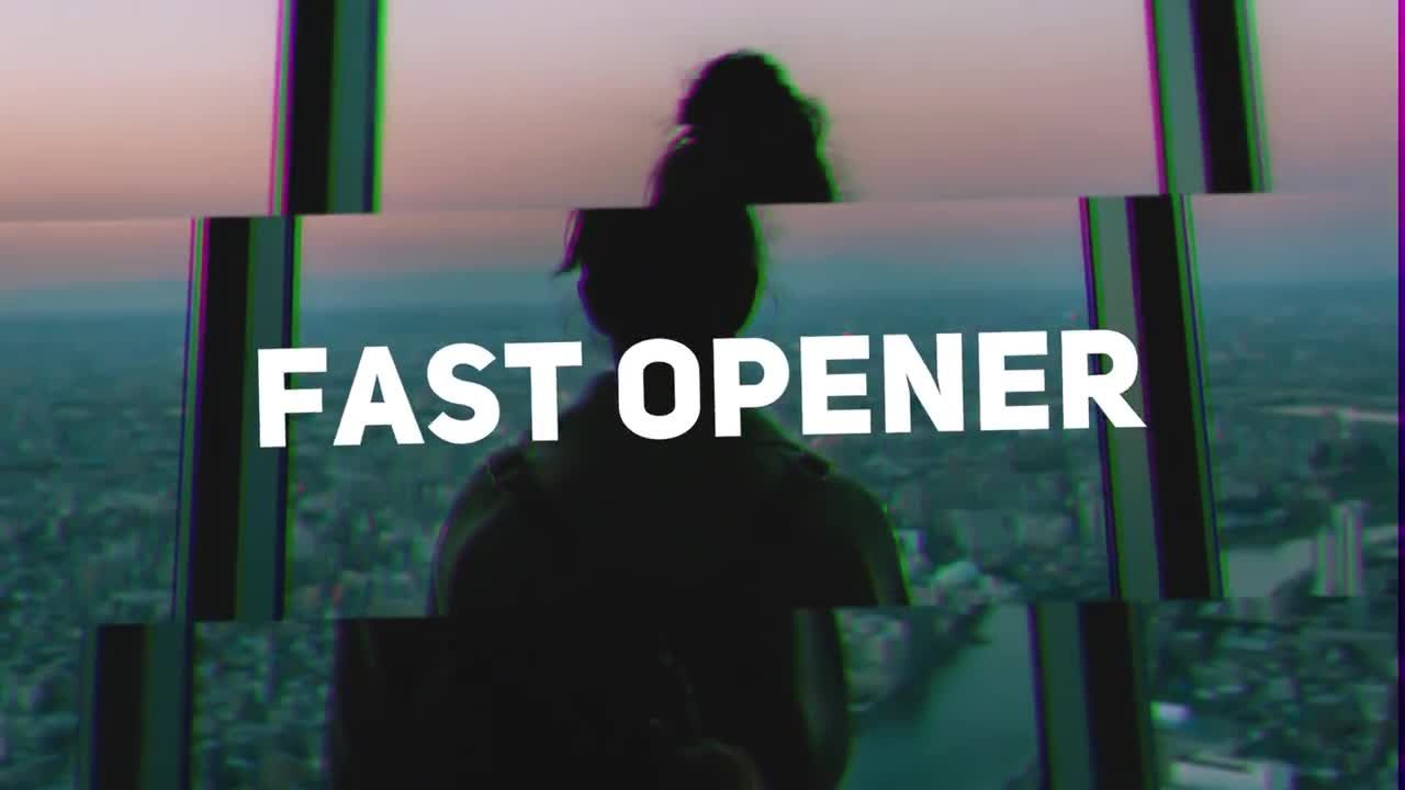 RGB徽标开场白Pr模板