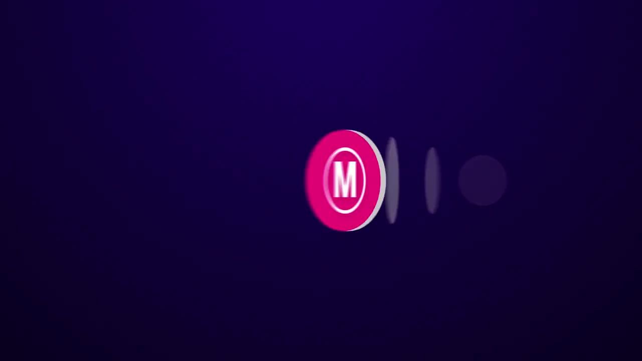 翻转动画徽标素材库精选AE模板