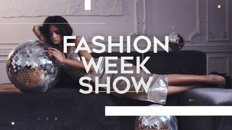 时装促销一个乐观且充满活力的素材库精选AE模板