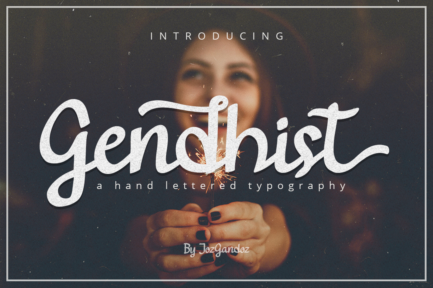 Fontbundles – Gendhist Font插图