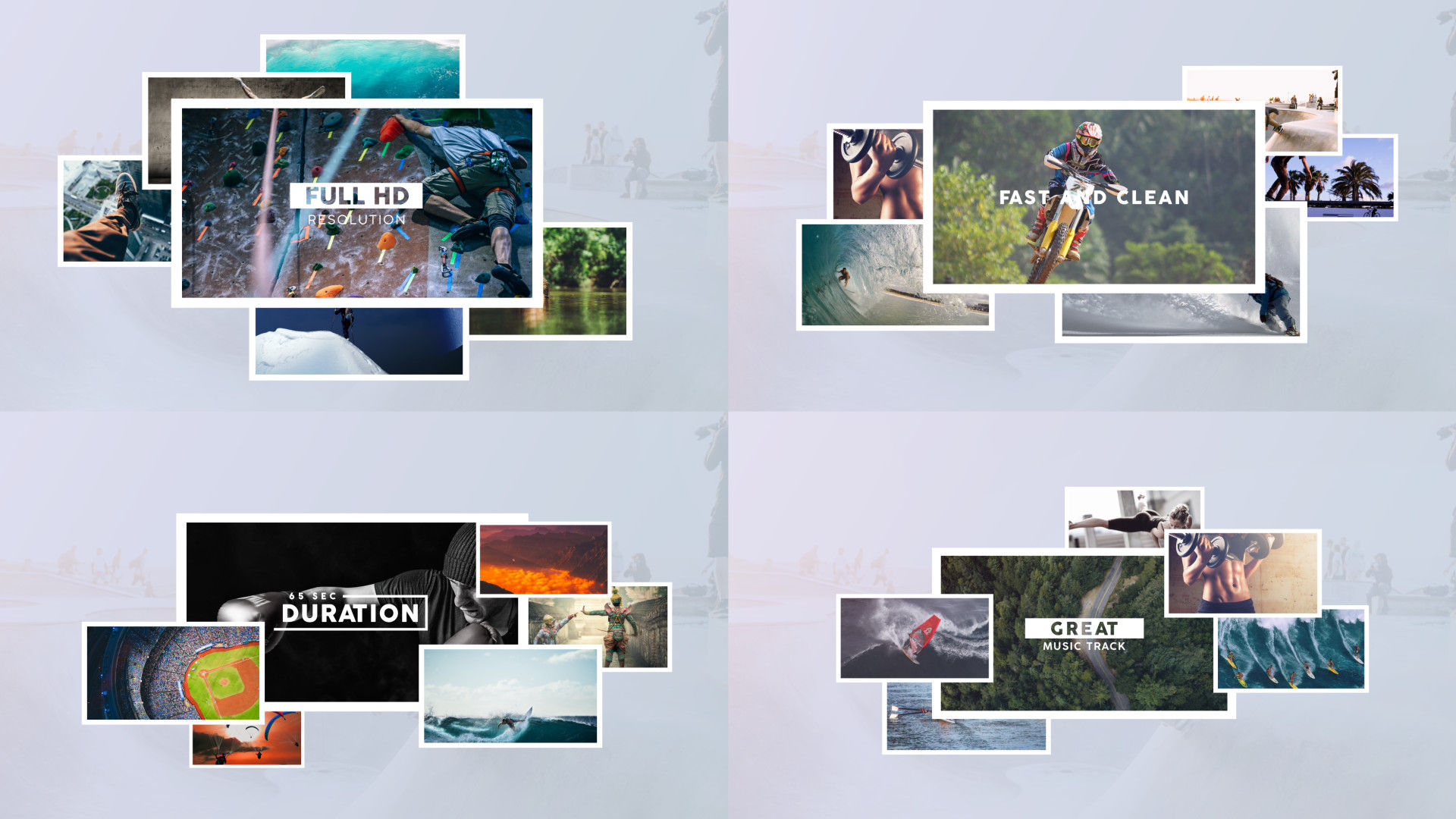 时尚设计照片平滑过渡素材库精选AE模板