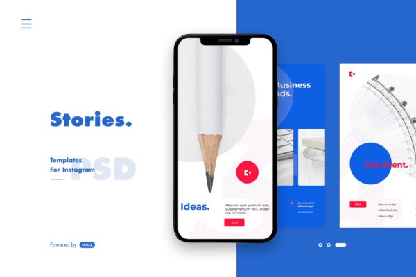 Instagram品牌故事设计模板素材库精选 Instagram Story Template